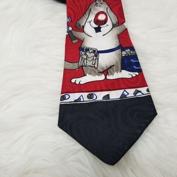 Hallmark Novelty Dog Handyman Neck Tie - Picture 3 of 5
